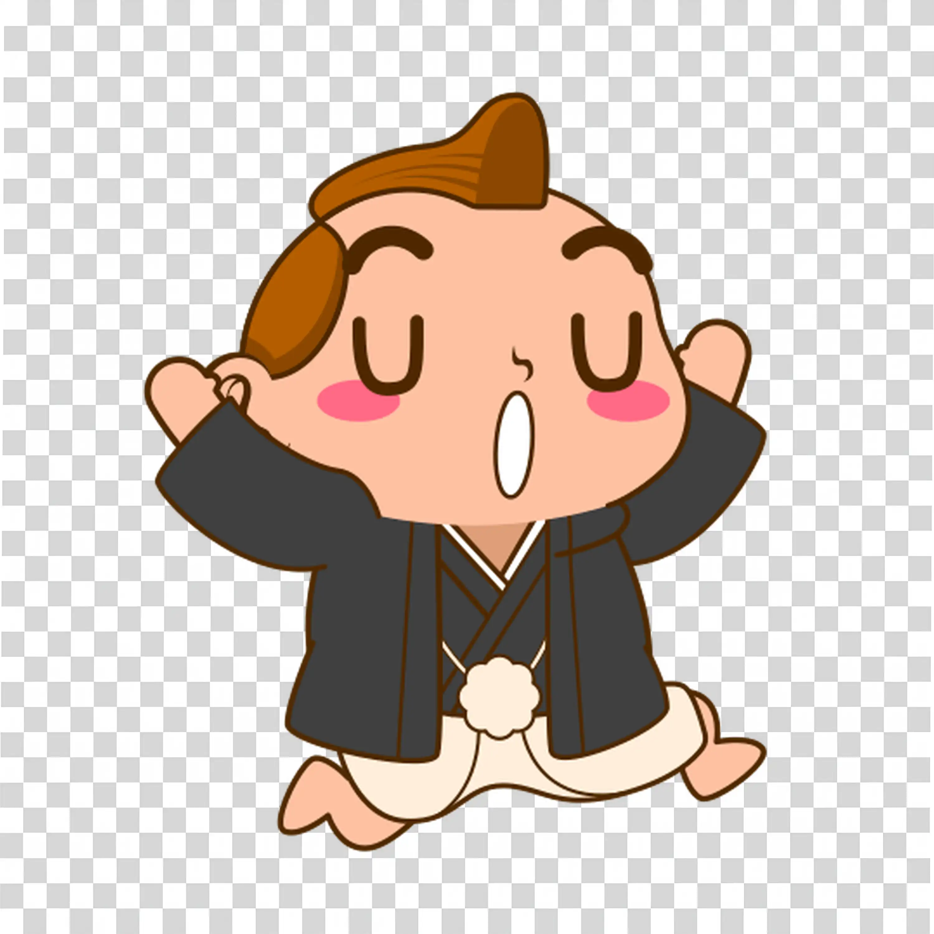 Person in Costume Casting a Magic Spell free PNG image