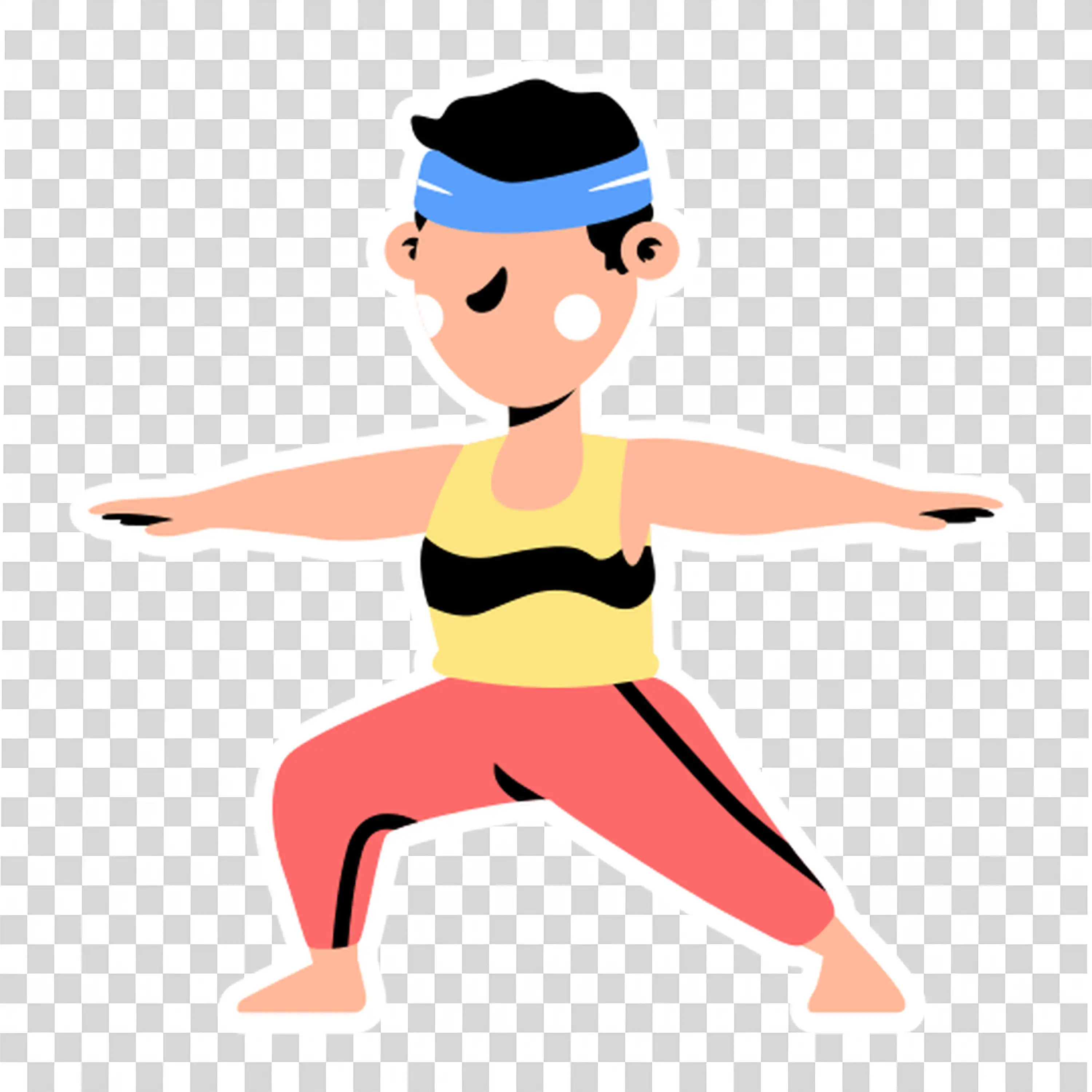 Policeman in uniform striking a confident pose free PNG