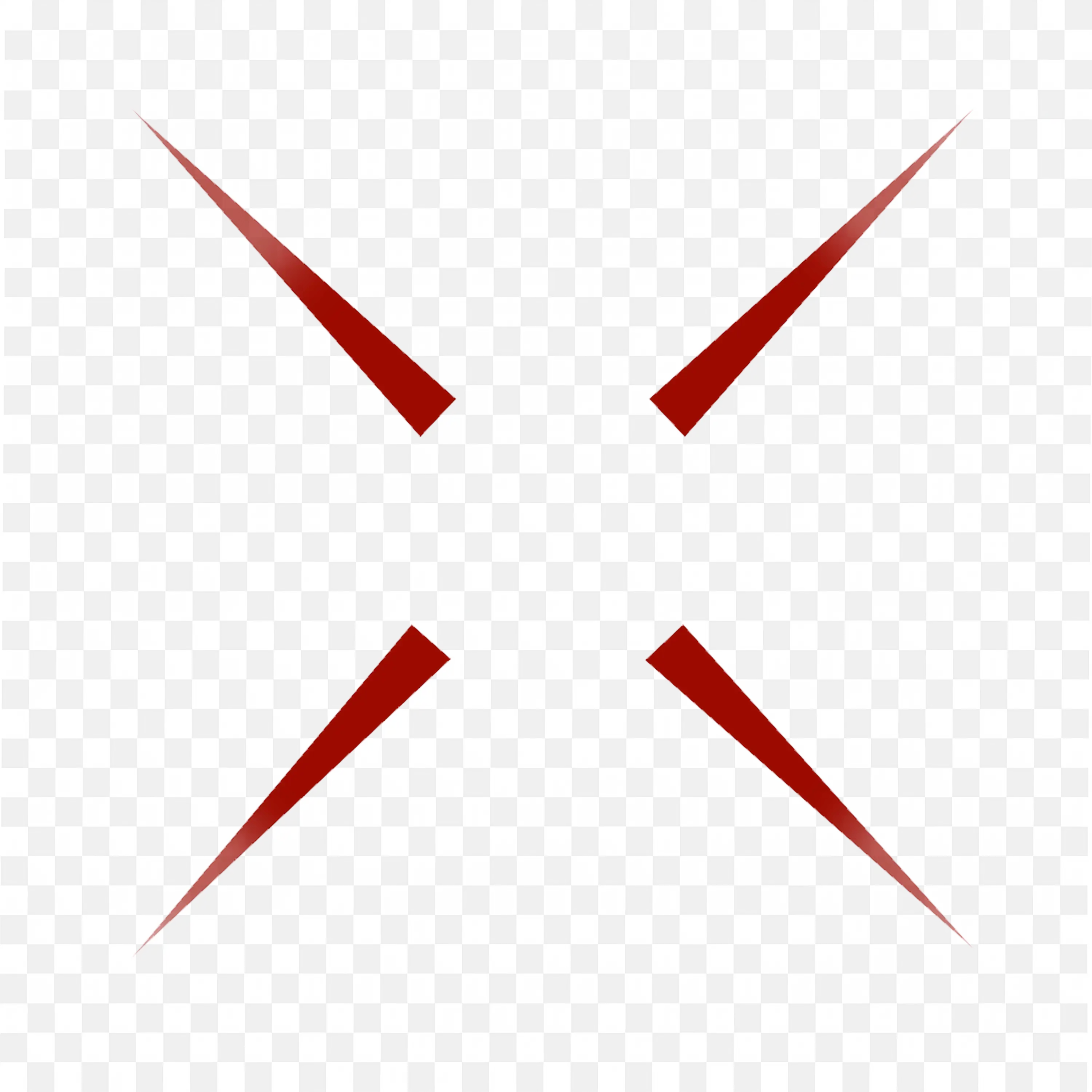 Red Crossed Lines in a White Background Free PNG Download