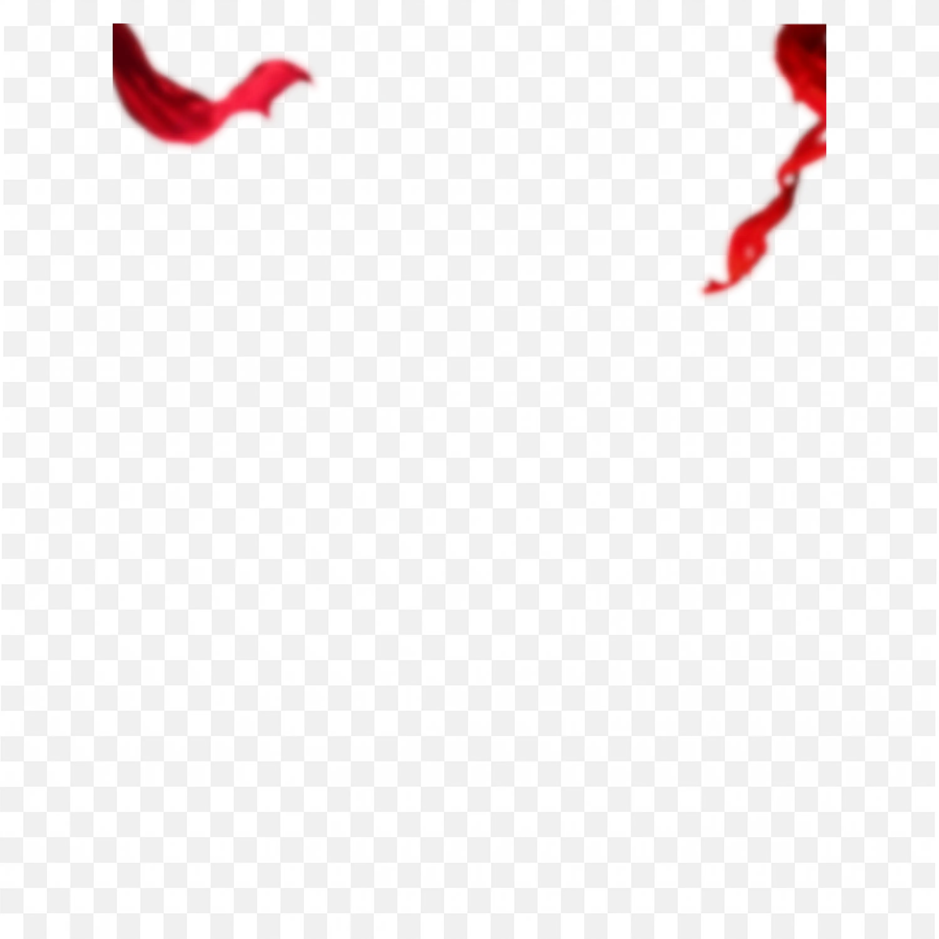 Red Paint Streaks Flowing From the Top Free PNG Download