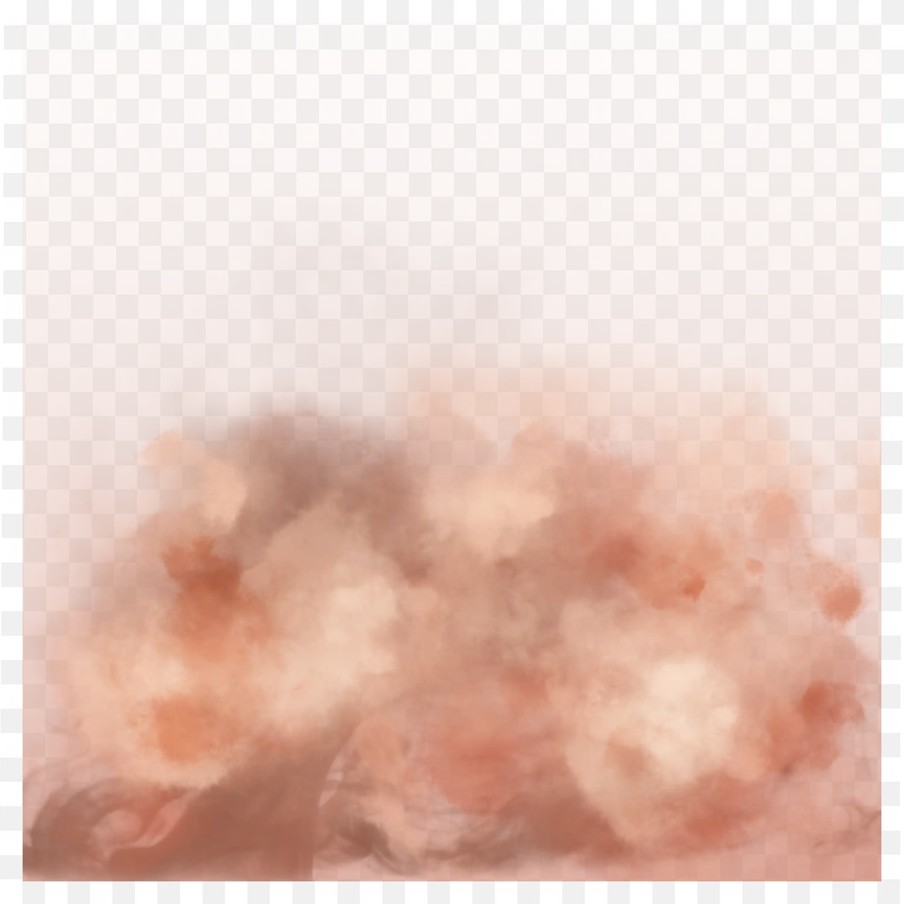 Red Watercolour Fog Texture with Soft Gradient PNG Image