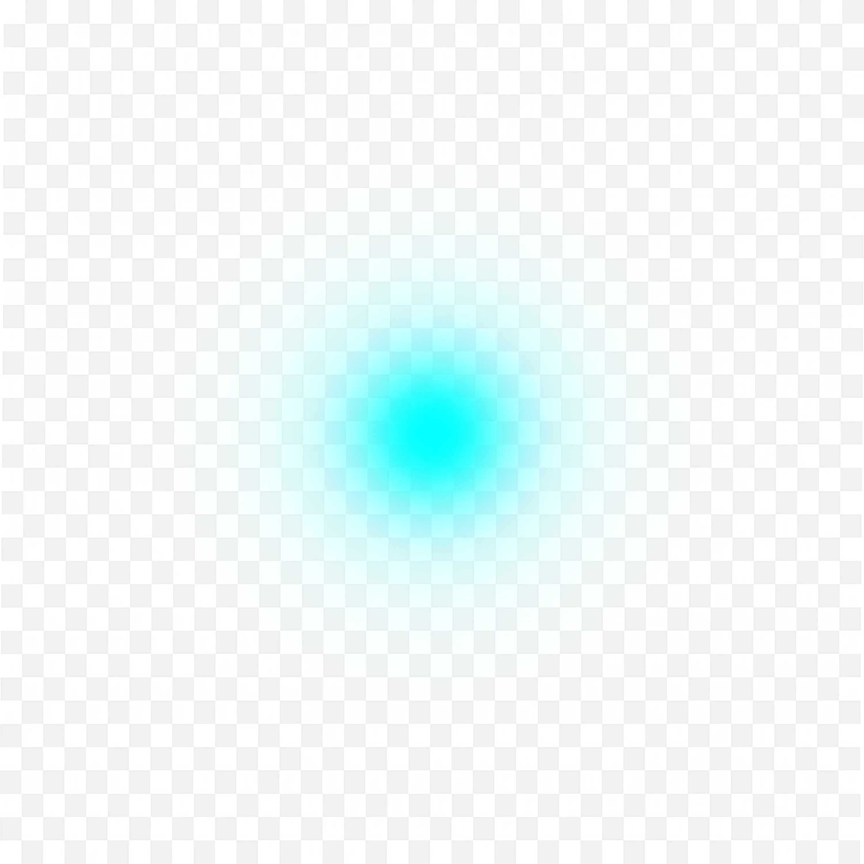 Soft Blue Circular Gradient Glow Effect Clip Art PNG Image