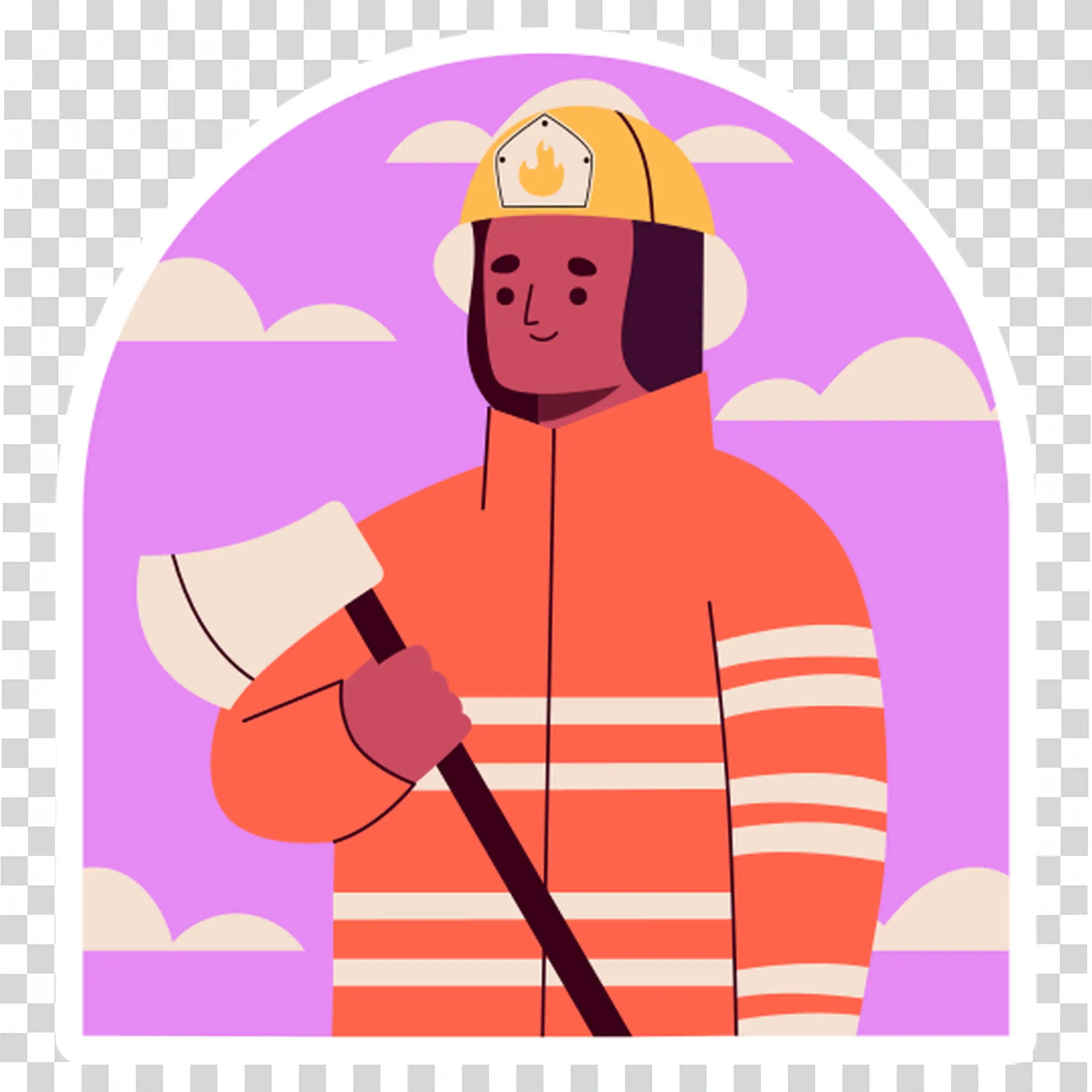 Strong confident individual with arms in a victory pose