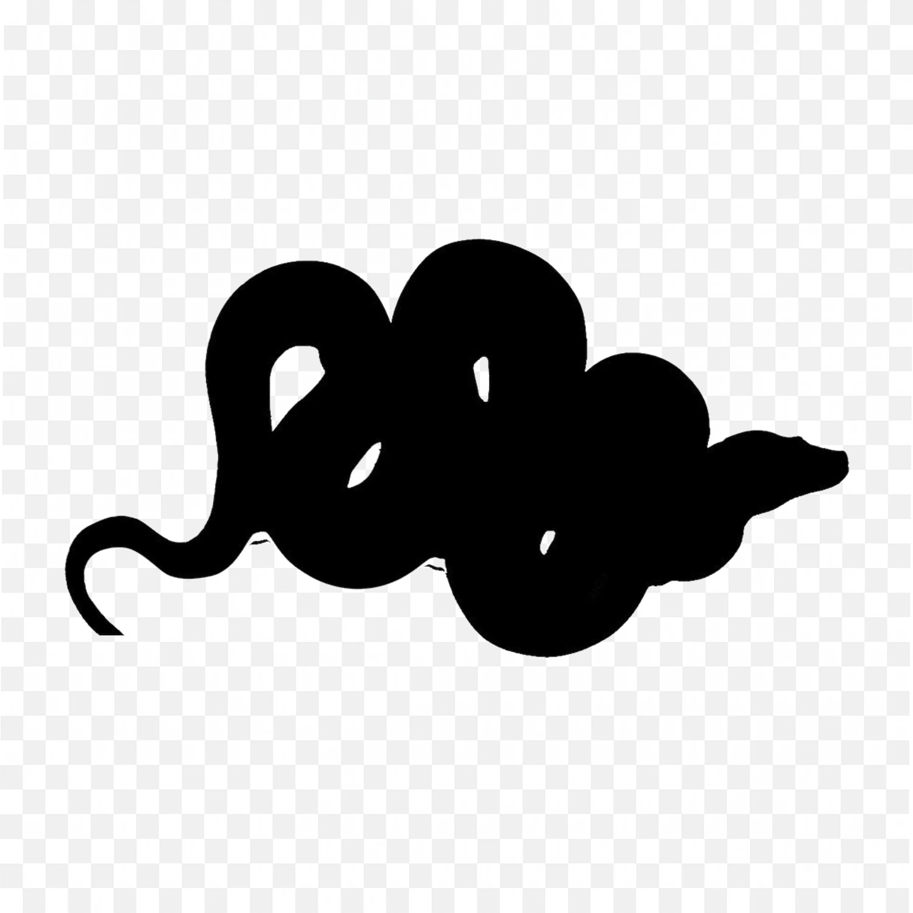 The Snake Is Rolled Up And Resting Free Png Images Download