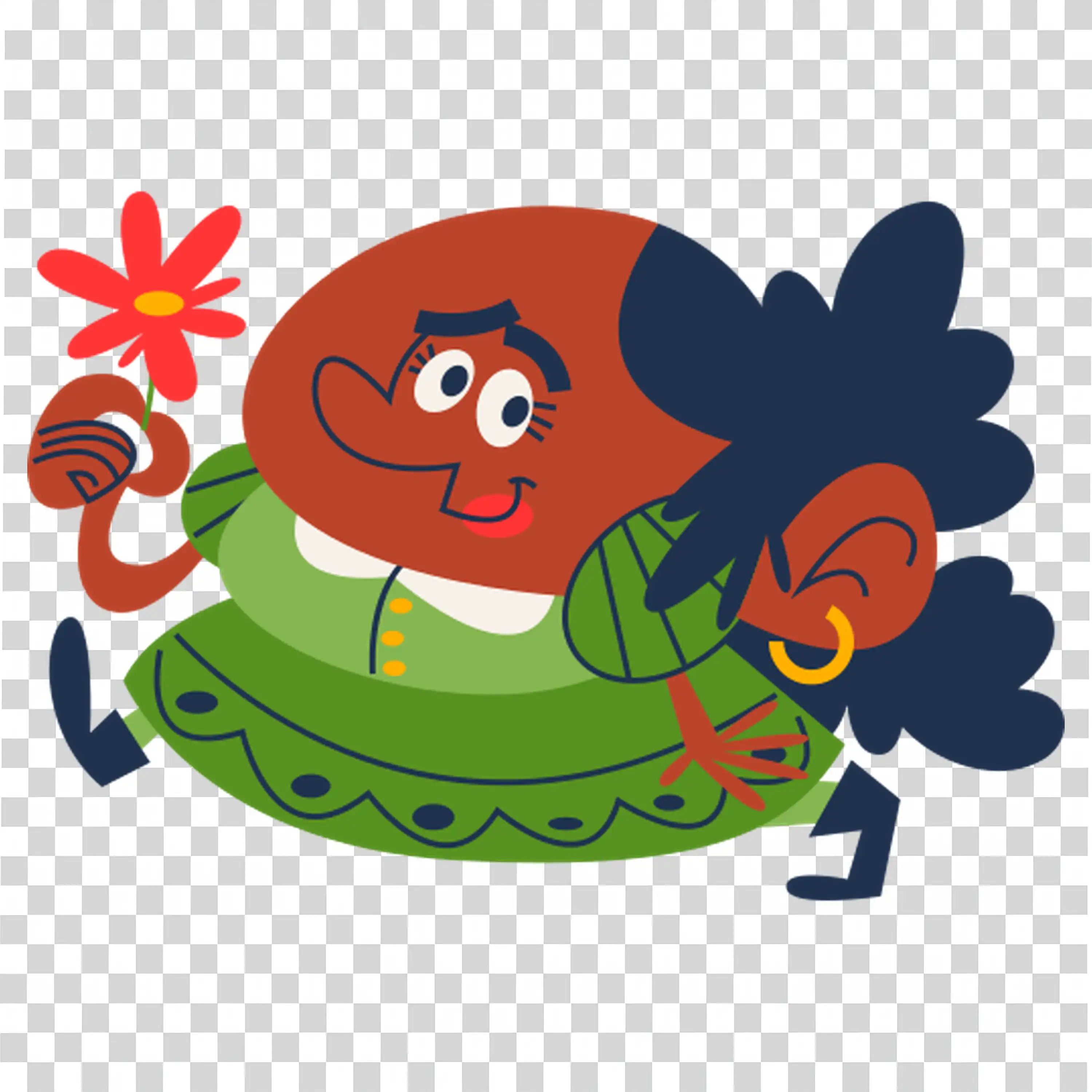 Two kids playing happily on a giant green leaf float