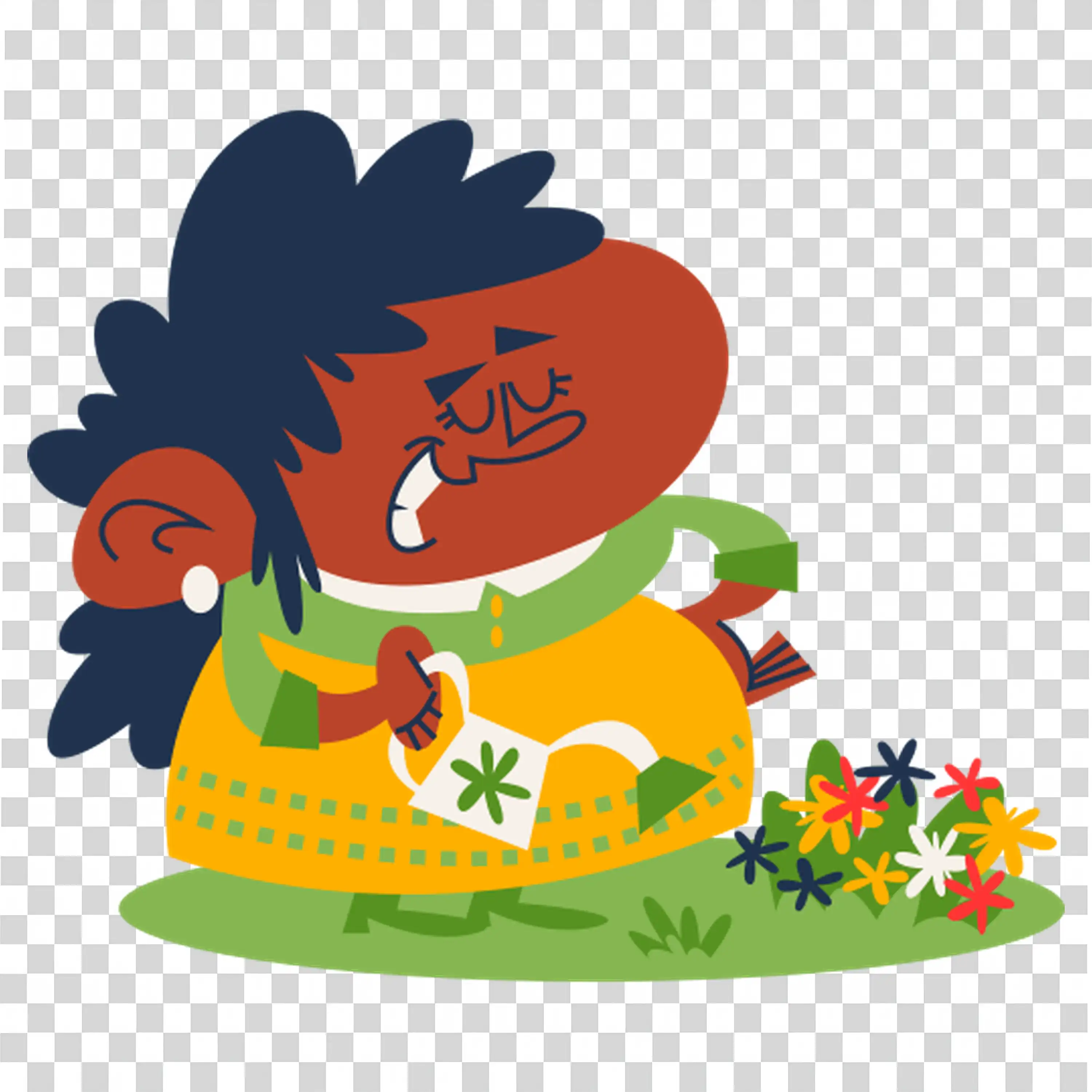 Woman Holding Bowl of Food Enjoying Healthy Meal free PNG