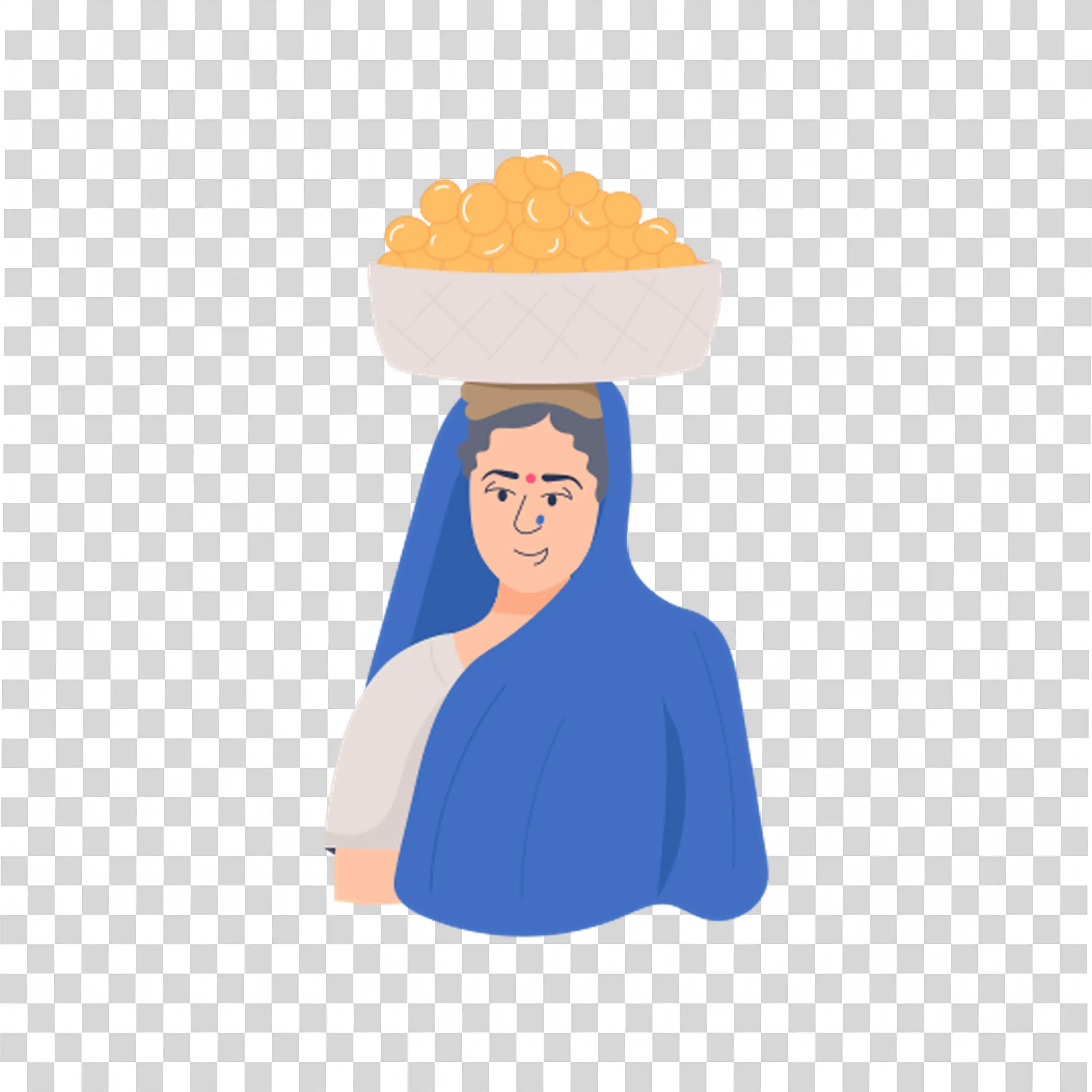 Woman wearing hijab looking peaceful and thoughtful