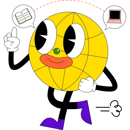 Animated Clock Character Teaching Time in Fun Lessons
