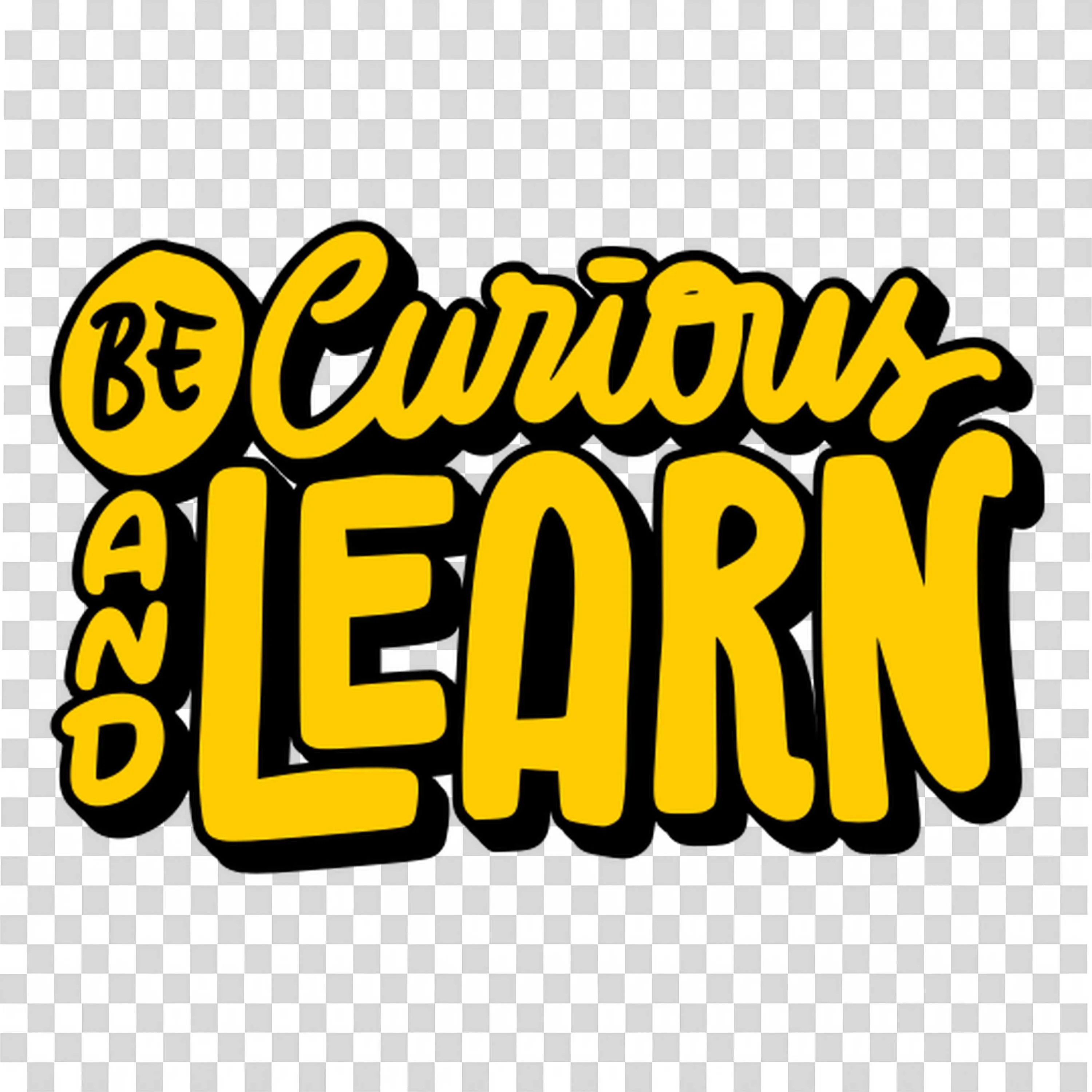 Be Curious and Learn with Creative Educational Graphics