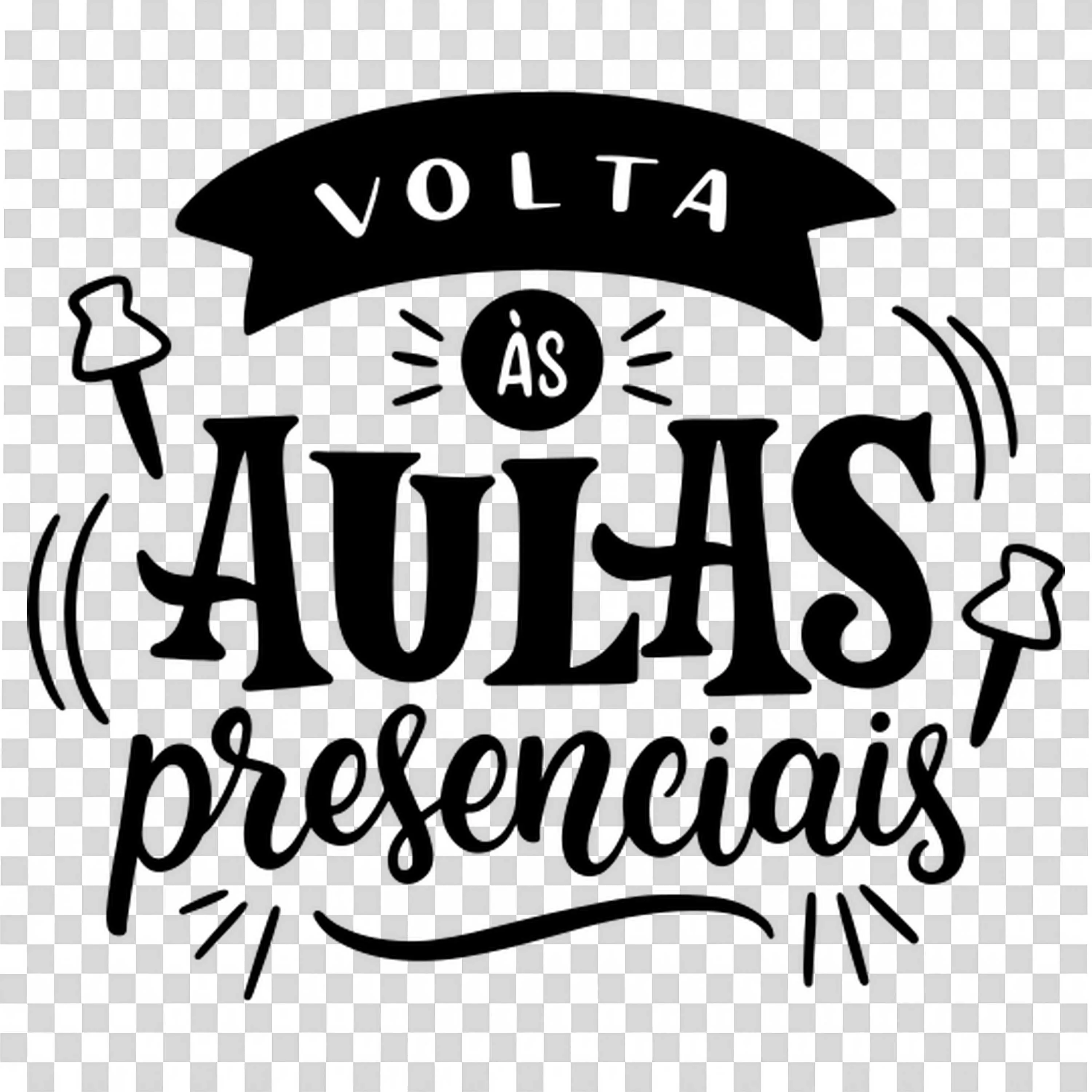 Black and White Text in Portuguese About Returning to School