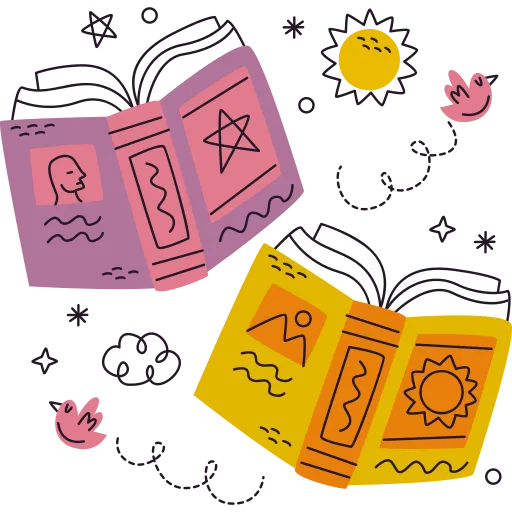 Books and notes for studying and educational purposes