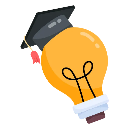 Bright ideas grow with light bulb and learning free PNG