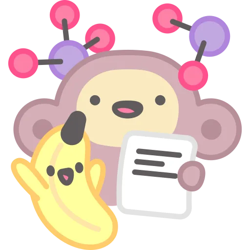 Cartoon Mouse with Tools Shows Creative Study Ideas