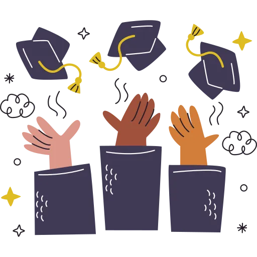 Celebrating Academic Achievement With Graduation PNG