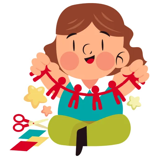 Cheerful student holding math tools ready to study