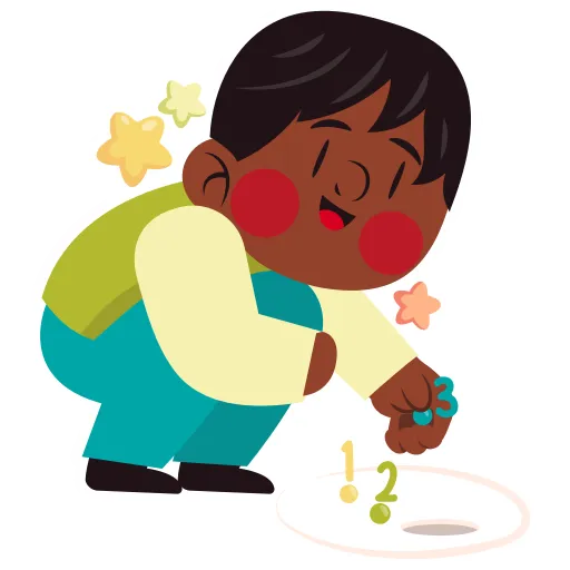 Child planting a tree for environmental science education