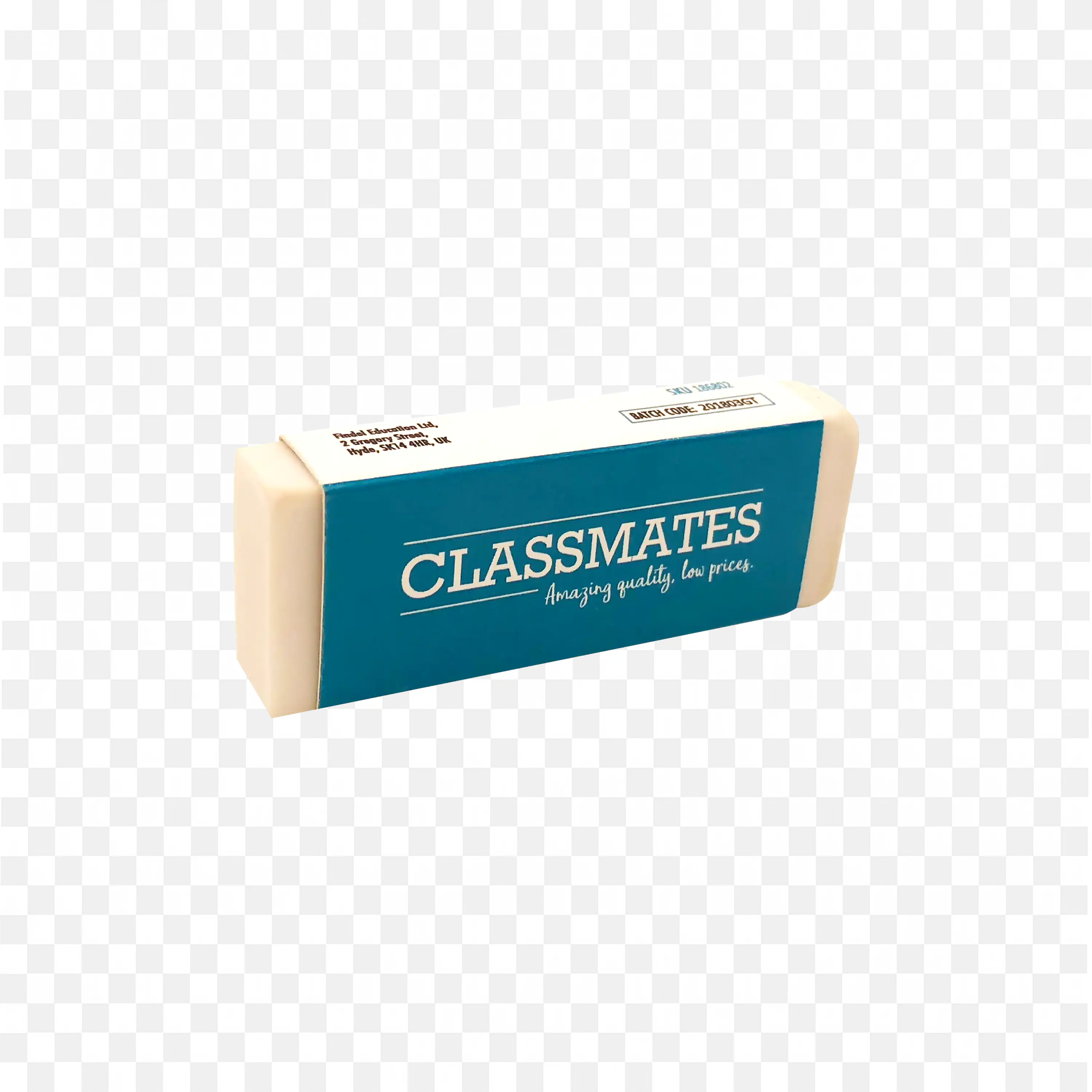 Classmates Eraser for Clean Corrections Free PNG Image