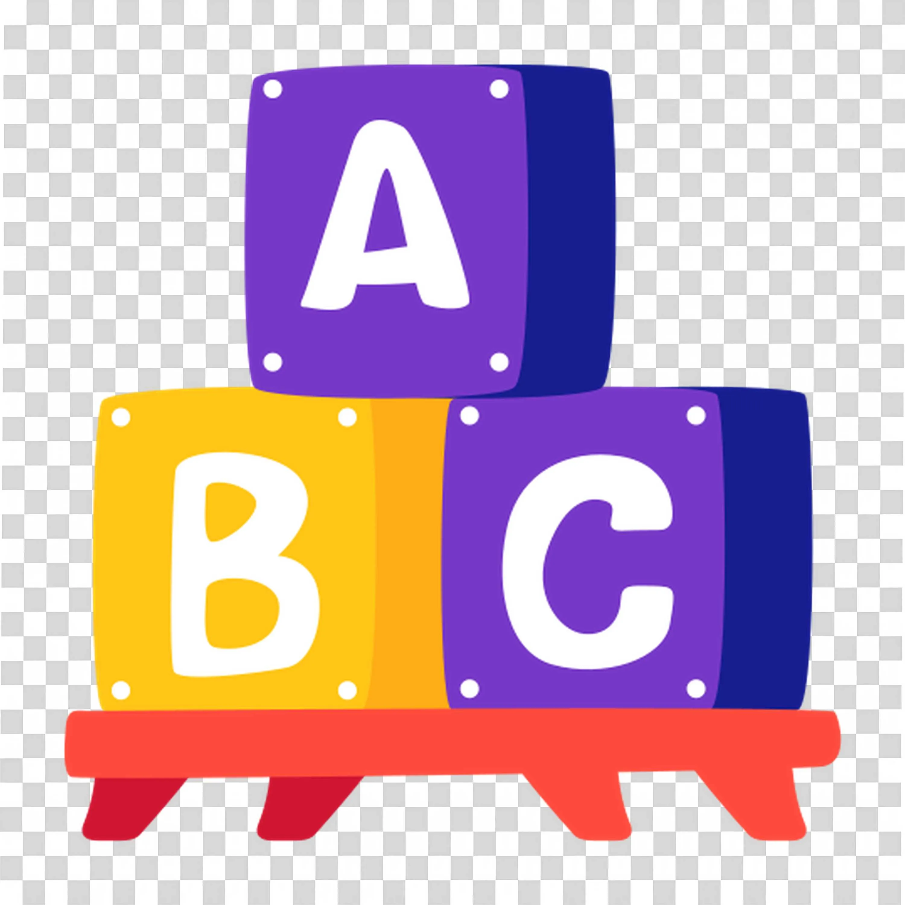 Colourful Abc Blocks Toy for Kids Learning and Development