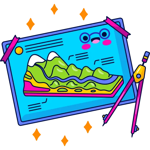 Creative Map Drawing Board Inspires Fun Geography Art