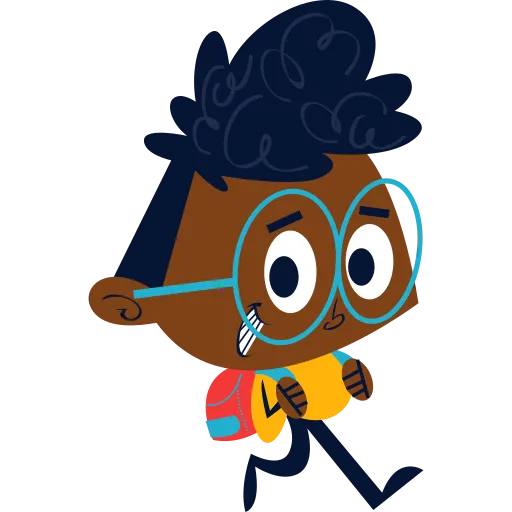 Curious student exploring new ideas and learning at school