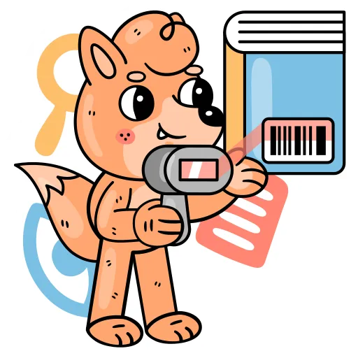 Dog scans books for knowledge and learning free PNG