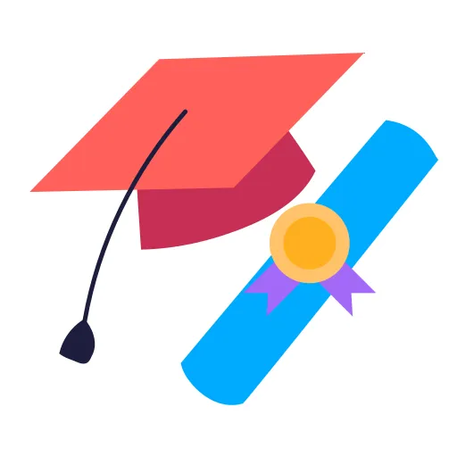 Education Leads to Bright Futures and Goals free PNG