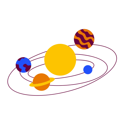 Exploring the Universe with Educational Models free PNG
