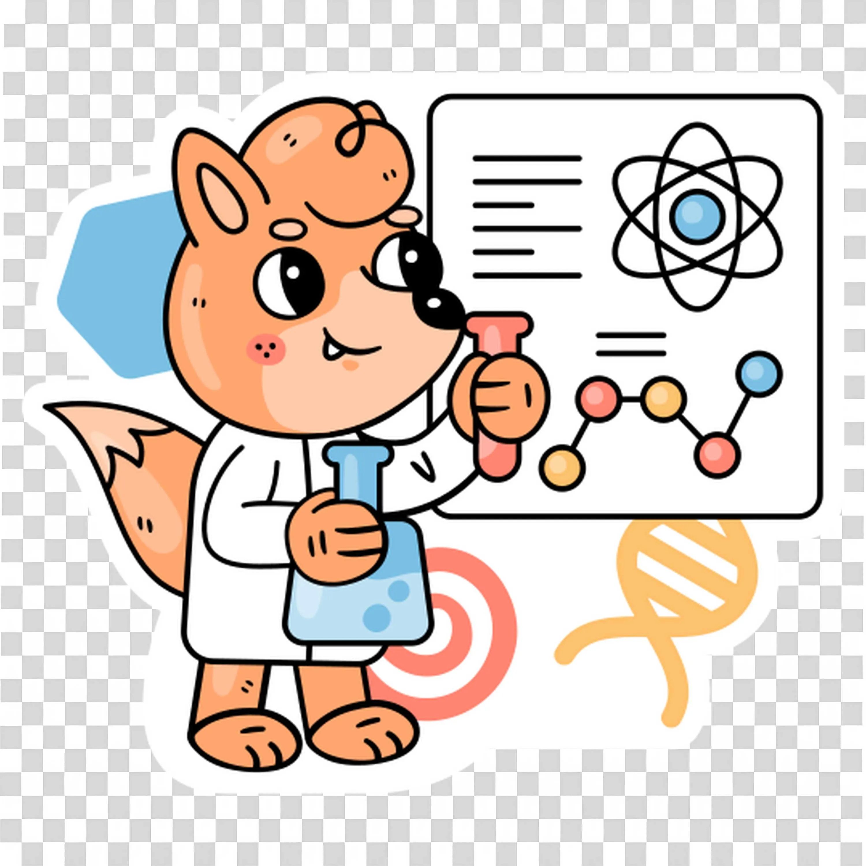 Fox Scientist Teaching Chemistry with a Biology Background