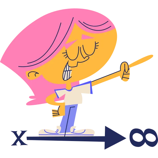 Girl Pointing at Math Symbols While Teaching a Lesson