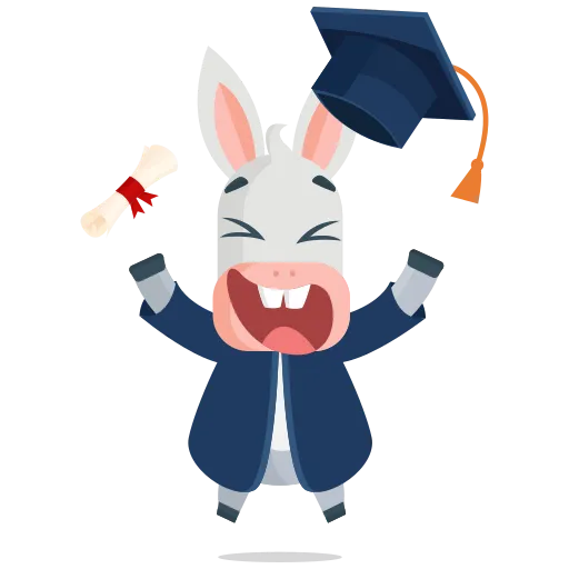 Graduation joy shows hard work pays off free PNG download