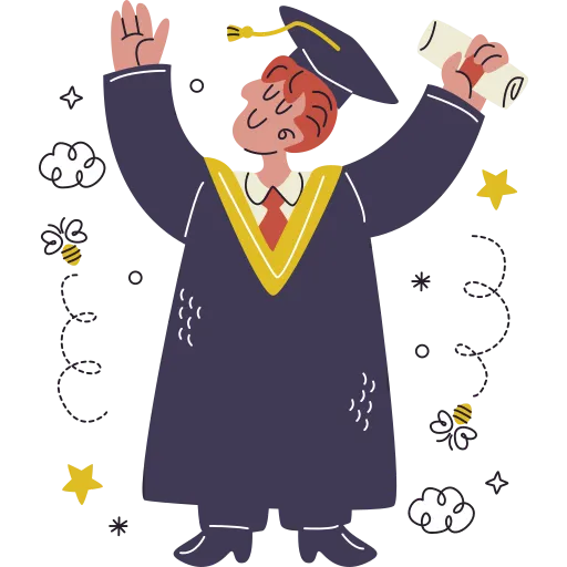 Graduation Moments Mark Success and New Goals free PNG