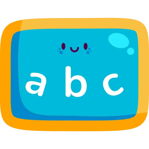 Learning ABCs on chalkboard builds strong literacy foundation
