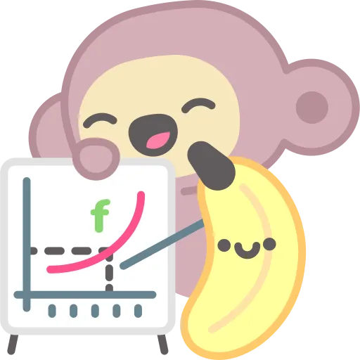 Monkey Explaining Chart Using Whiteboard and Marker