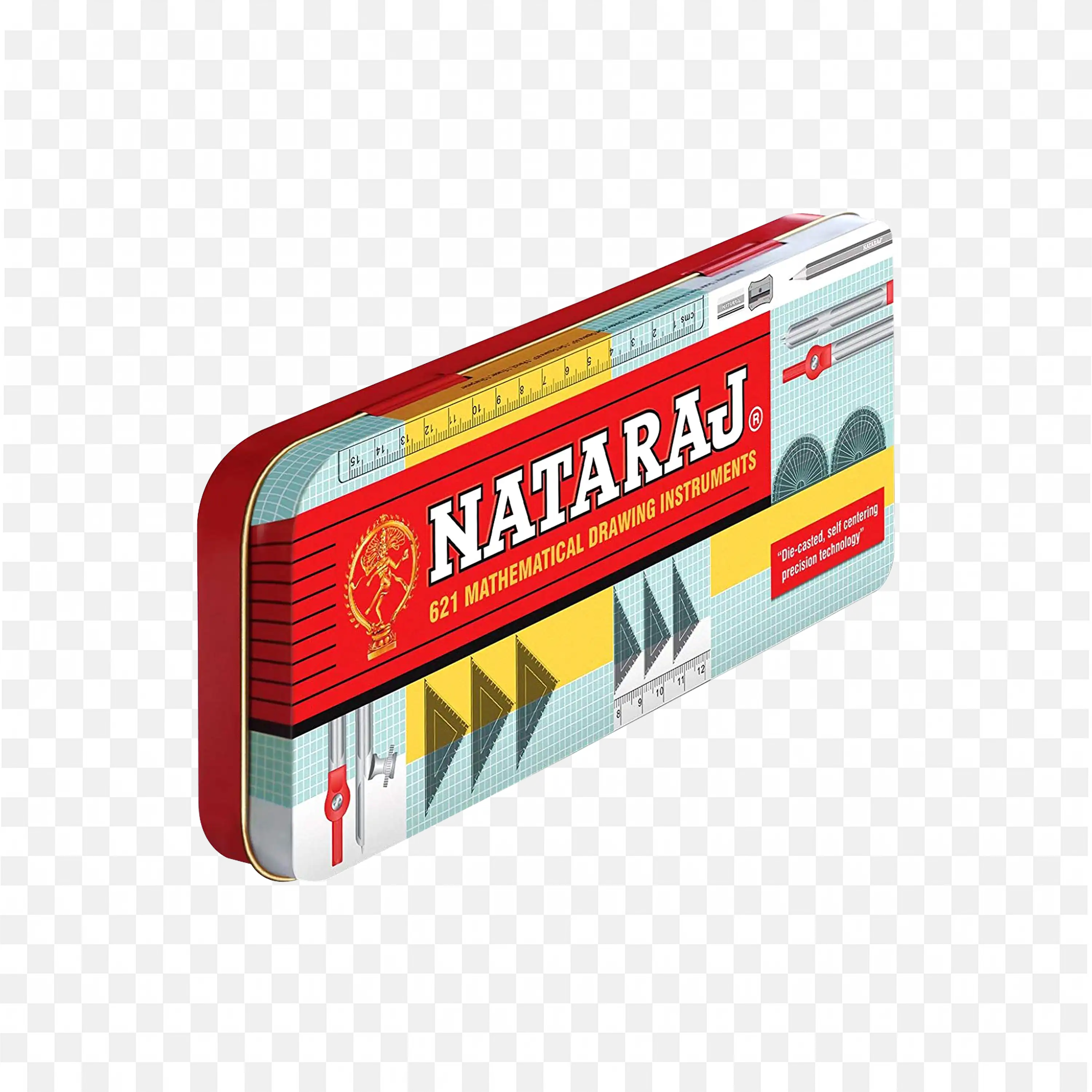Nataraj a Mathematical Drawing Instrument Box Free PNG