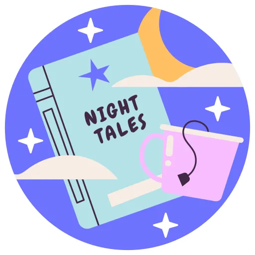 Night Sky Poster Sharing Fun Facts About Planets and Stars