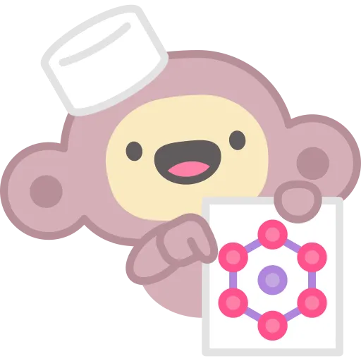 Nurse Monkey for Educational Health Learning Theme