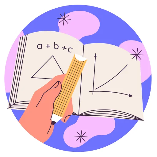 Open Book and Pencil Promote Writing and Study Habits