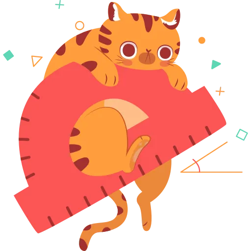 Orange Cat Reading Red Book Sparks Curiosity to Learn