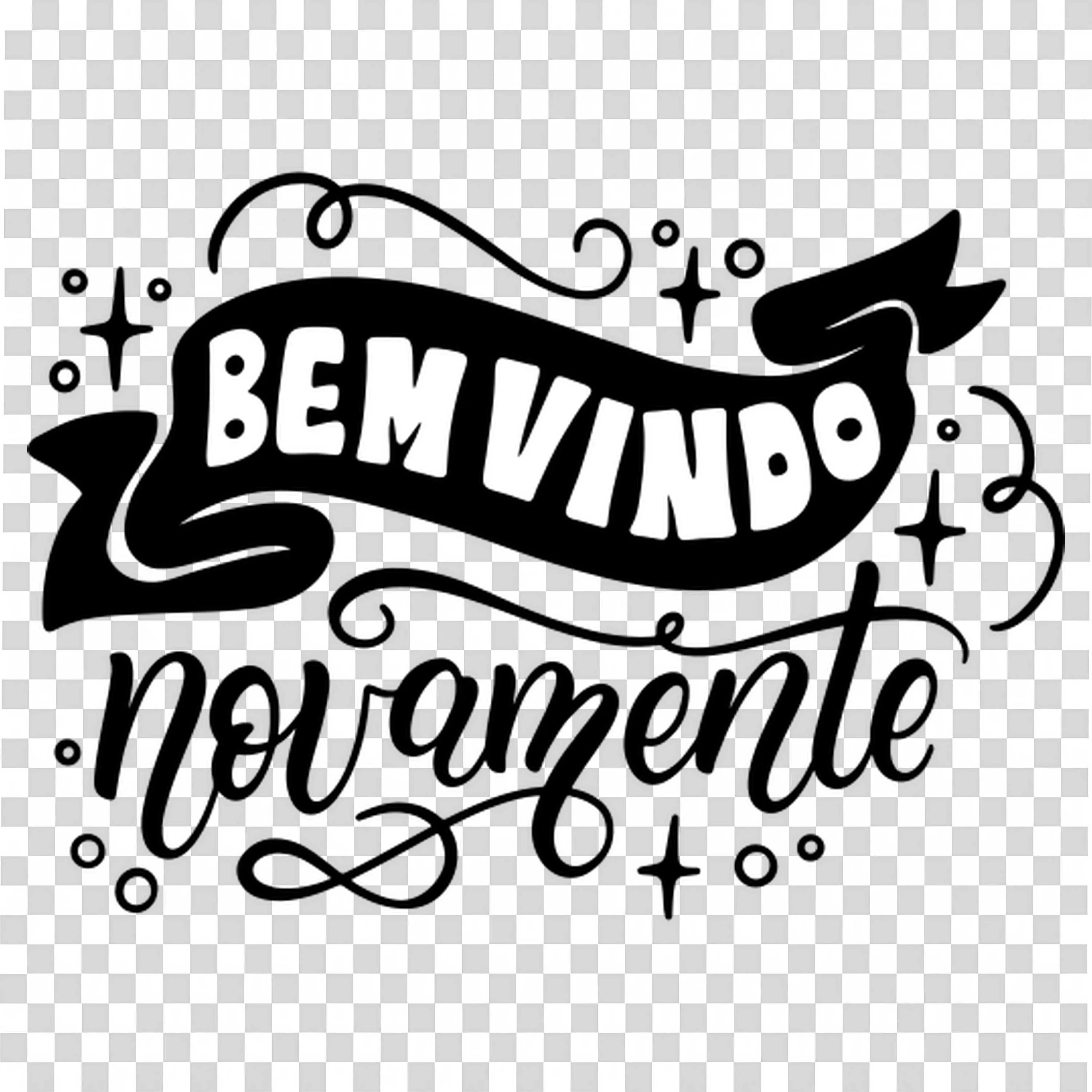 Portuguese Welcome Back Banner for School Opening Free Png