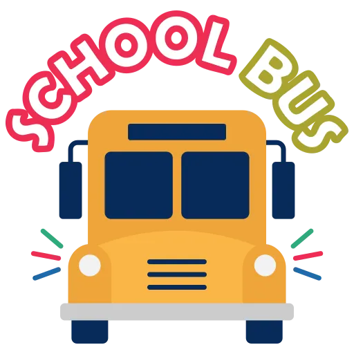 School Bus Graphic for Safe and Fun Student Transport