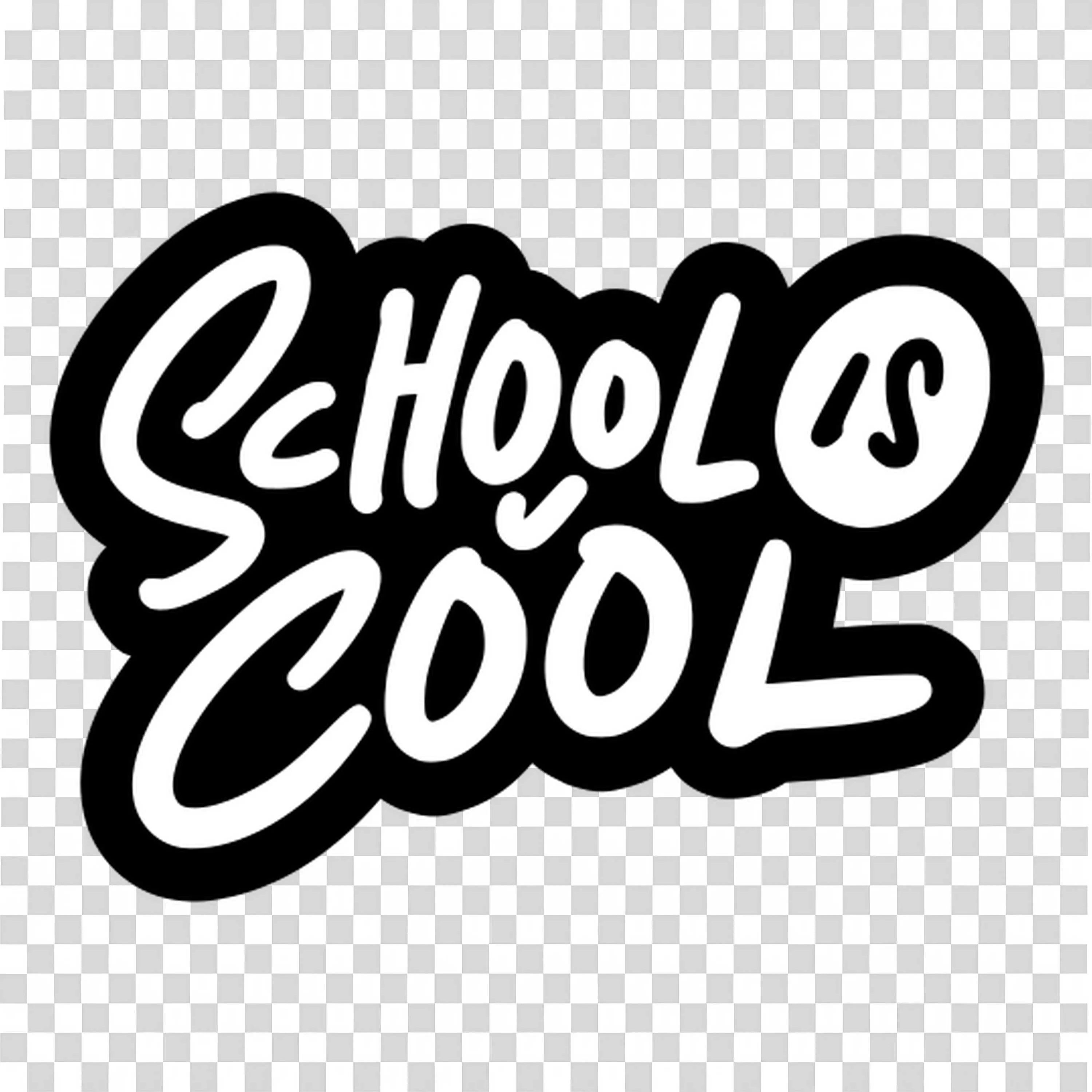 School Is Cool Graphic for Education and Learning Fun Png