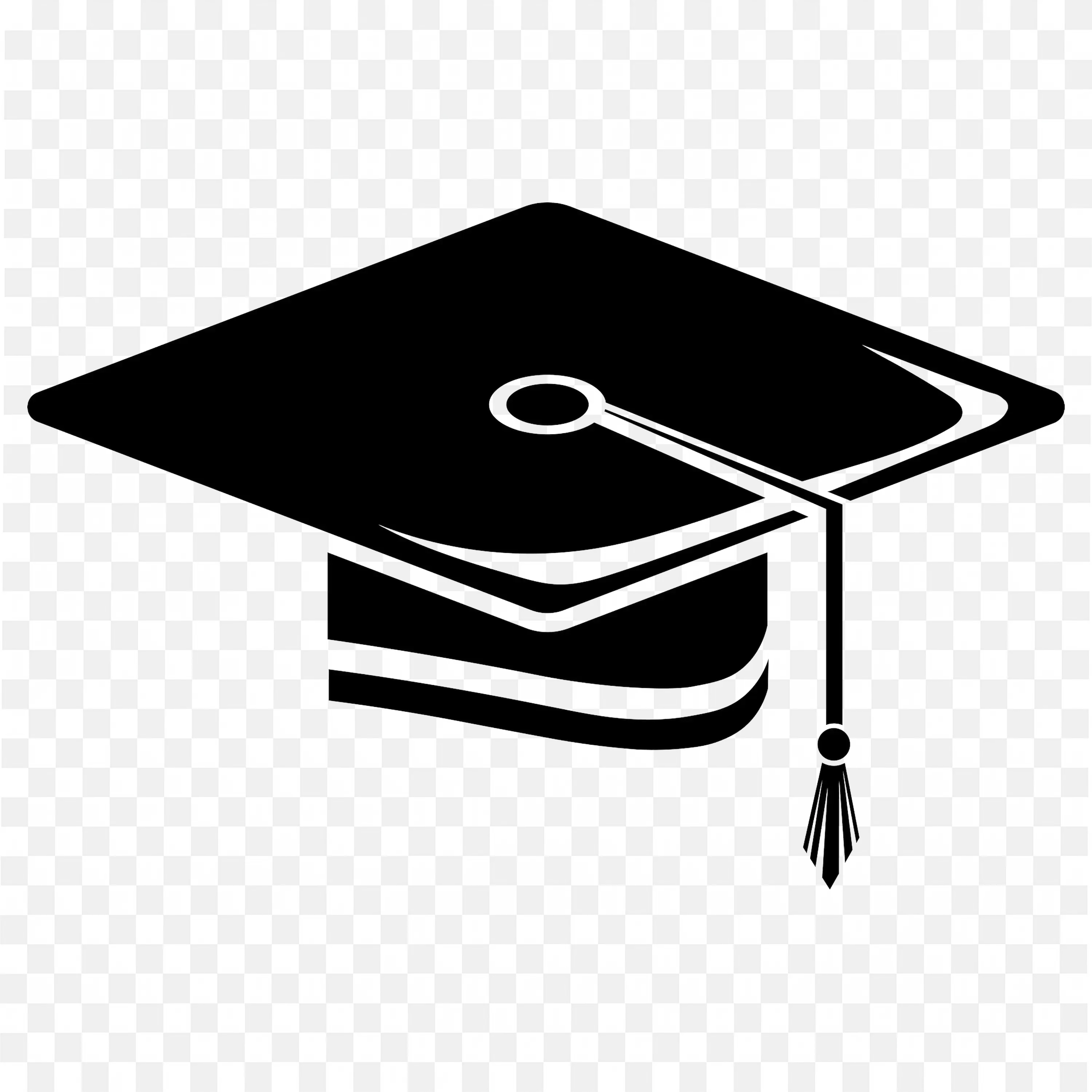 Shadow Visual PNG Image of a Graduation Cap Download for Free