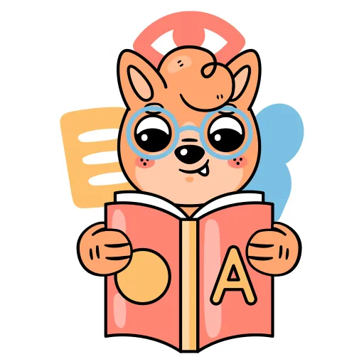 Smiling Bear Carrying a Stack of School Books HD PNG