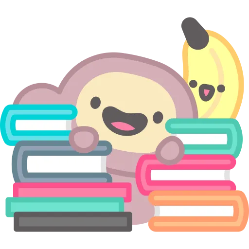 Stack of colorful books for reading and study free PNG