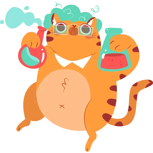 Strong Tiger with Gloves Shows Energy for Education