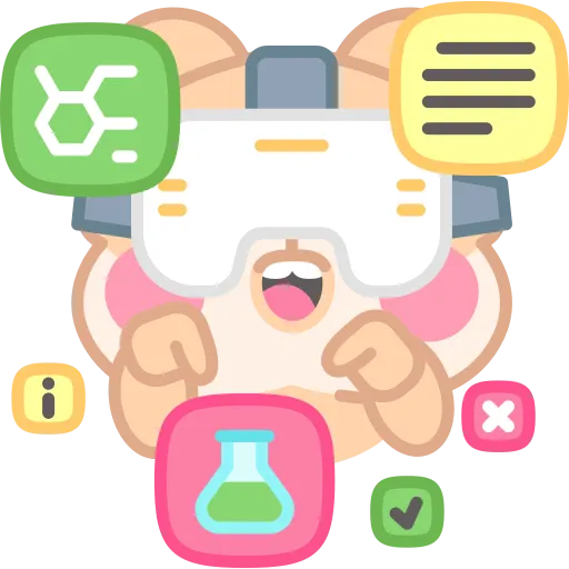 Student solving science problems with formulas and lab work