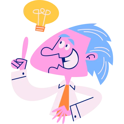 Teacher With Blue Hair Sharing Bright Ideas With Students