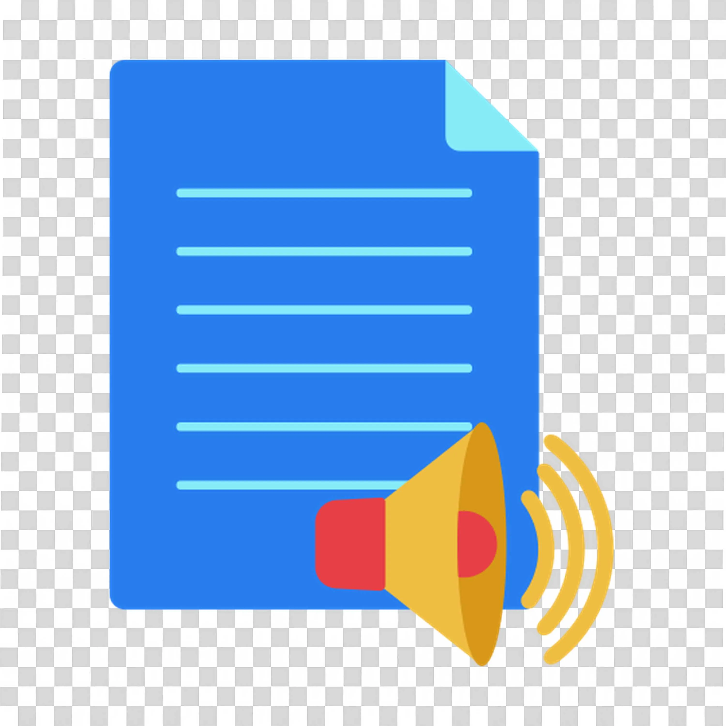 Text to Speech Conversion Representation Icon PNG Image