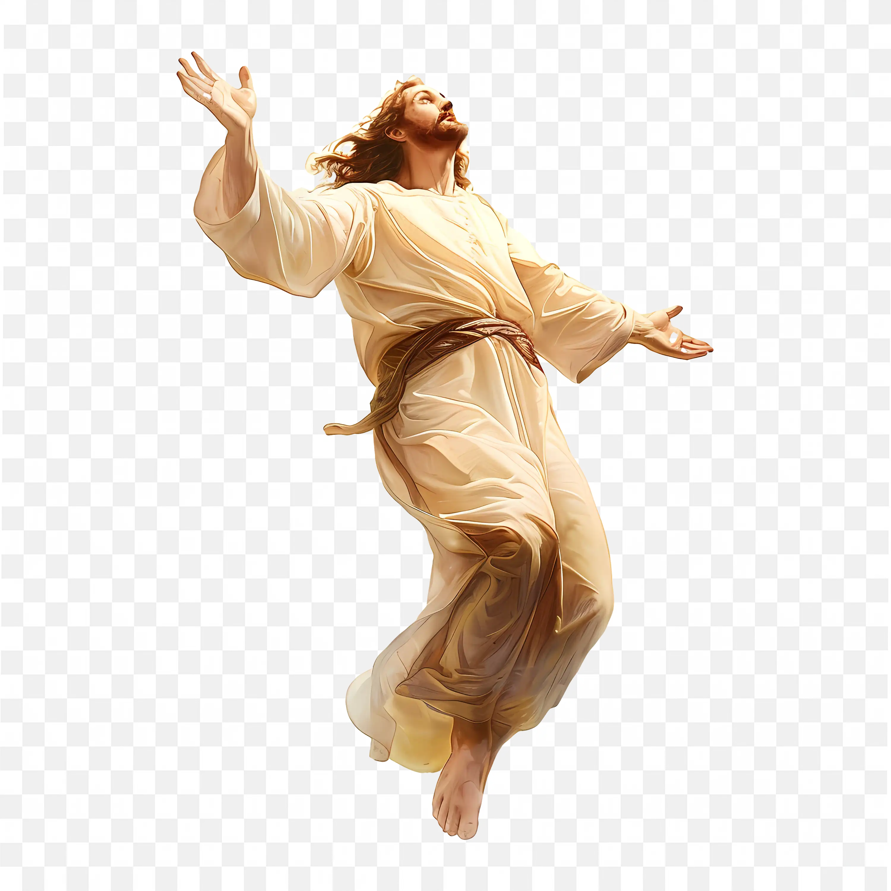 Ascension Day Clip Art Jesus Christ Ascending to Heaven