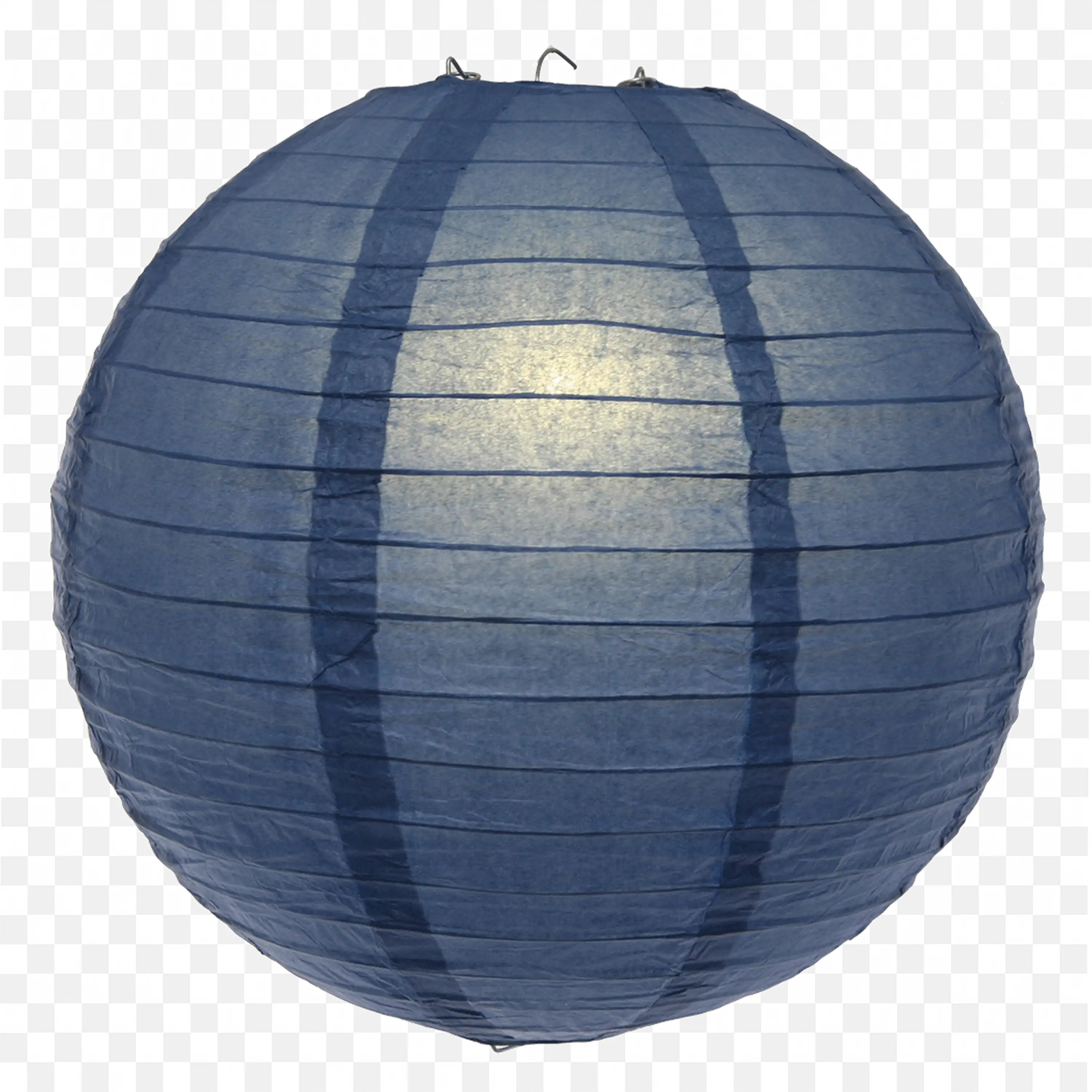 Blue Paper Lantern Hanging for Night Festival Decoration